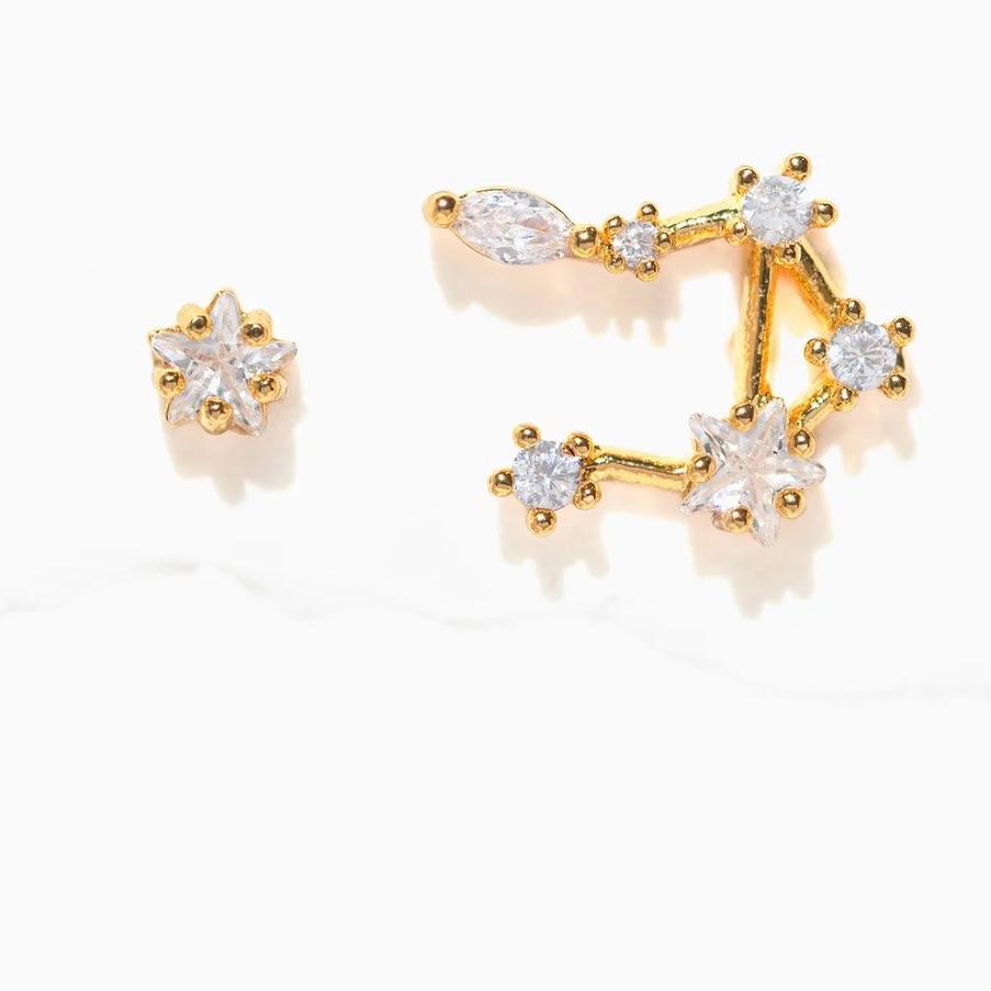 Girls Crew Constellation Studs - Libra 35$